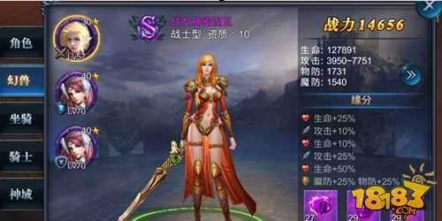 神魔圣域幻兽搭配 三种职业搭配技巧
